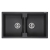 Zlewozmywak Reginox AMSTERDAM 20 BLACK SILVERY + GRATIS